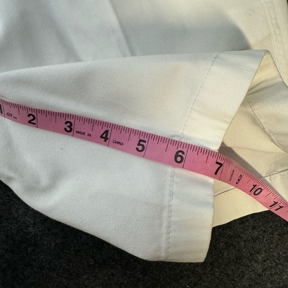 J CREW CHINO WHITE SHORTS Cotton Size 0 - Picture 6 of 9